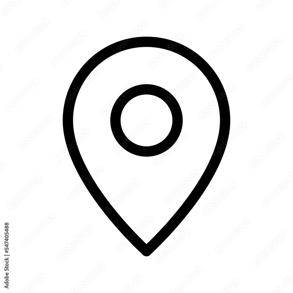 Location Icon Vector Symbol Design Illustration Location Icon Vector Symbol Design Illustration