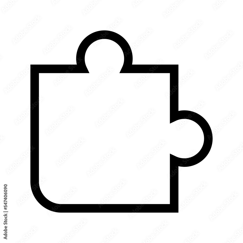 Puzzle Icon Vector Symbol Design Illustration Puzzle Icon Vector Symbol Design Illustration