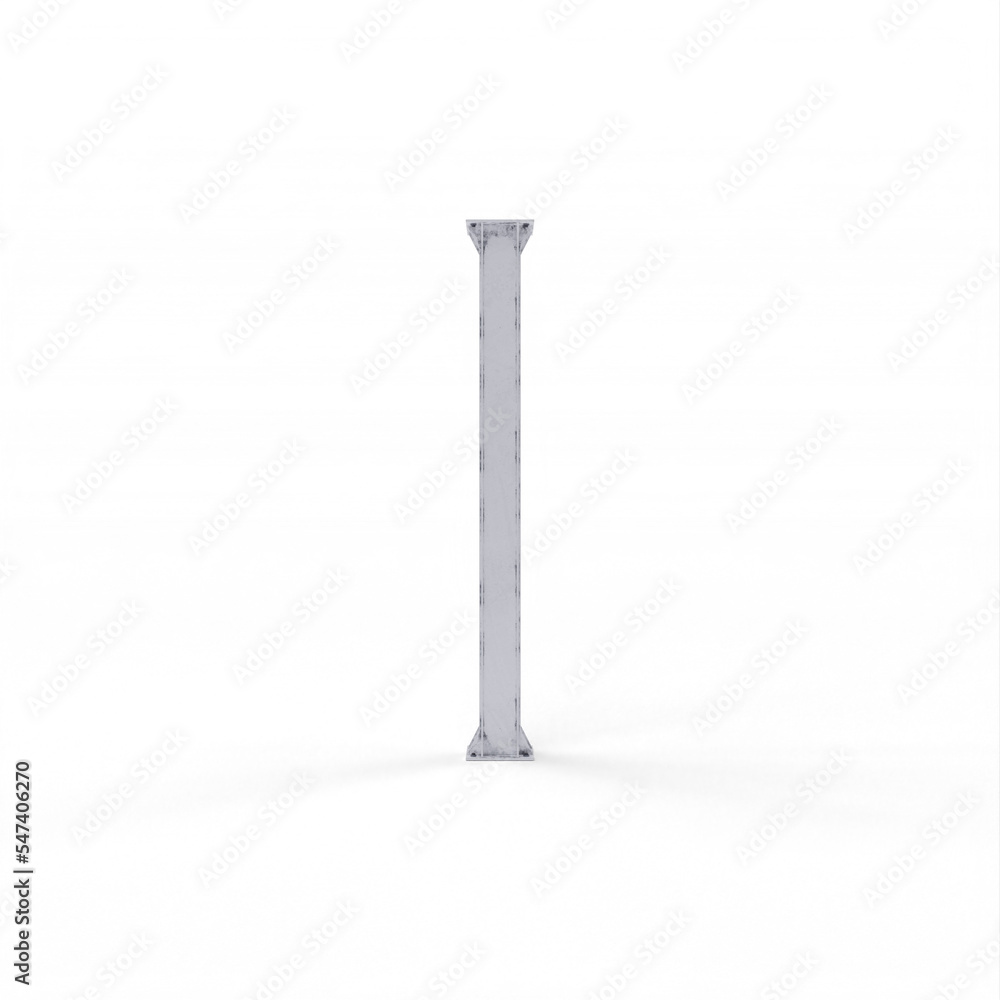 Metal column Metal column