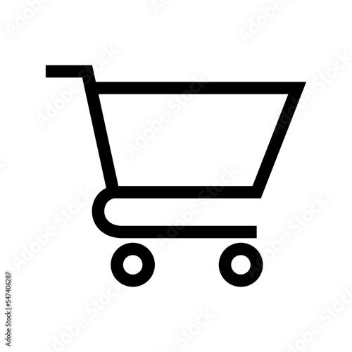 Shopping Cart Icon Vector Symbol Design Illustration