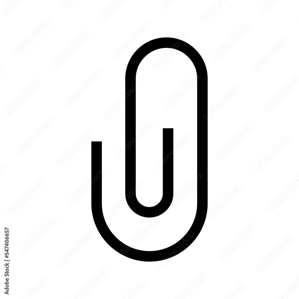 Attachment Icon Vector Symbol Design Illustration Attachment Icon Vector Symbol Design Illustration