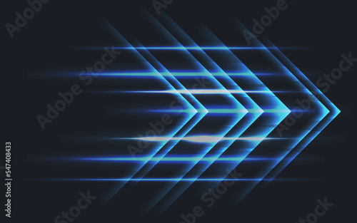 Modern abstract dynamic arrows fly in the background.Vector illustration.
