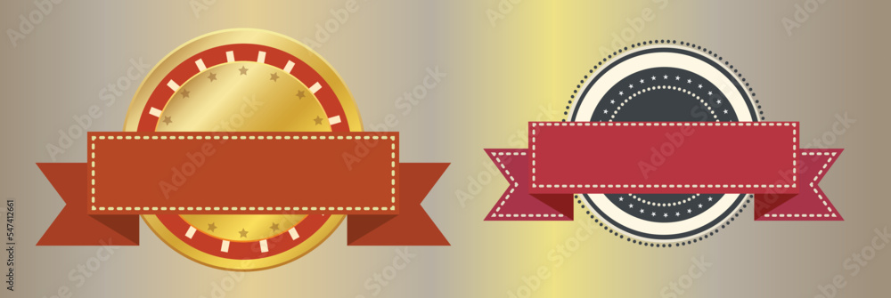 Ornament, Circle Frame, Frame, Badge, Ribbon Ornament, Circle Frame, Frame, Badge, Ribbon