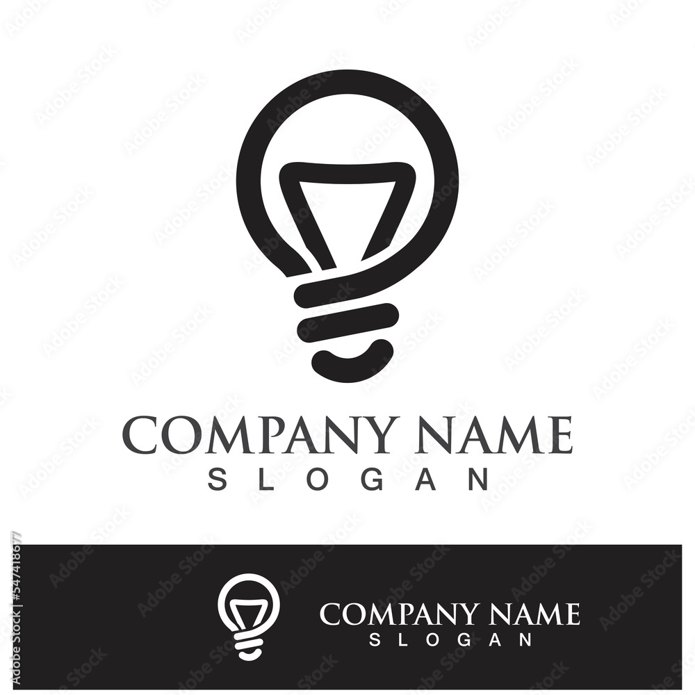 Light bulb symbol icon Light bulb symbol icon