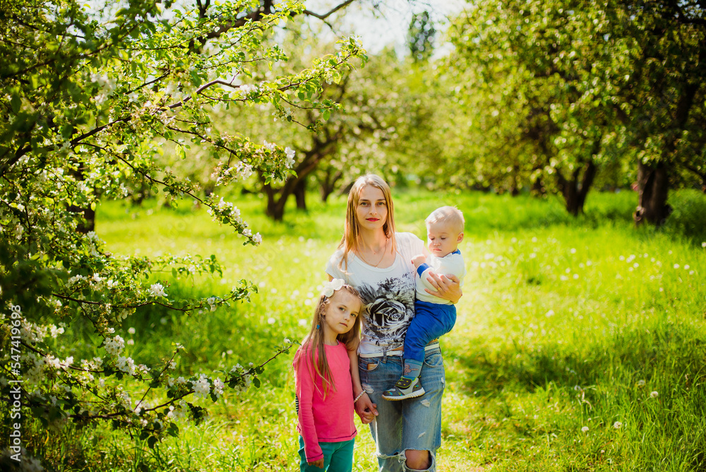 Fototapeta premium parent and child