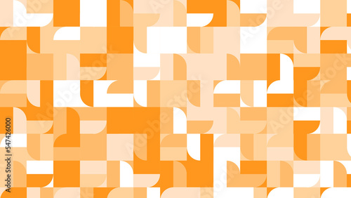 yellow and orange geometric pattern, wallpaper for tile, banner, tableclothe