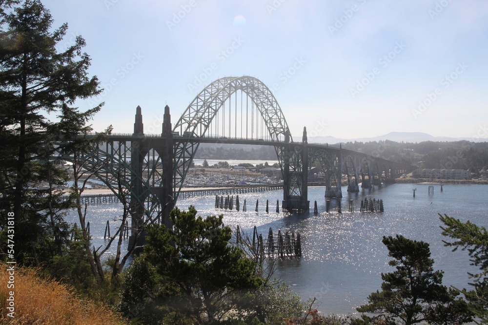 Obraz premium bridge over river