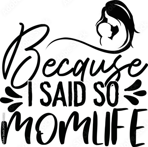 Because I Said So Momlife