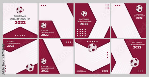 Football World Cup 2022 Social media Post