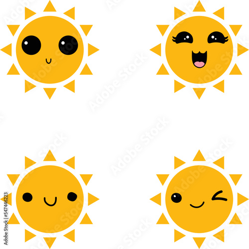 sun cartoon 