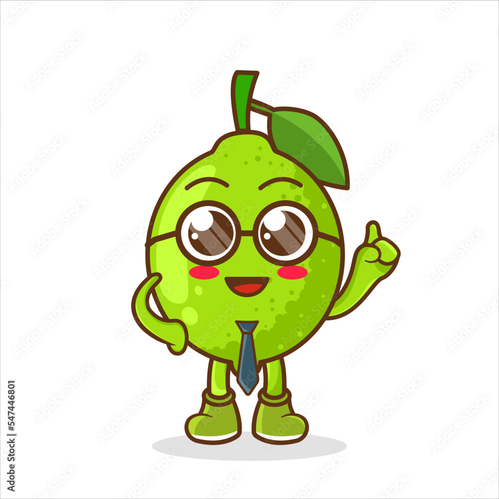 Cartoon mascot of lime Cartoon mascot of lime as a businessman. Lime cartoon businessman mascot character wearing tie and glasses Cartoon mascot of lime Cartoon mascot of lime as a businessman. Lime cartoon businessman mascot character wearing tie and glasses