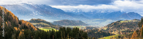 Totes Gebirge mit Blick auf Windischgarsten, Oberösterreich