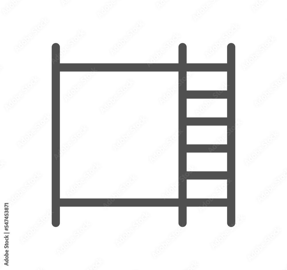 Furniture and household icon outline and linear symbol.
Furniture and household icon outline and linear symbol.