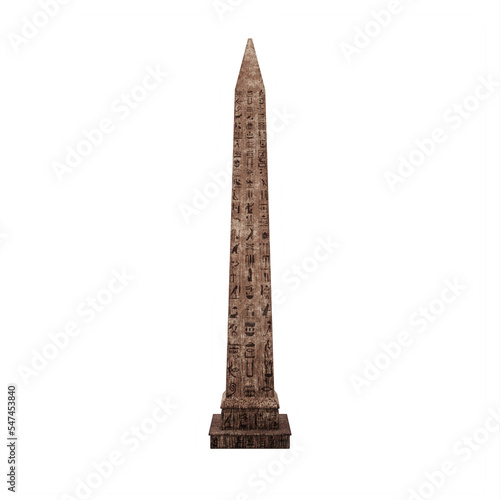 Fotografie, Obraz Ancient Egyptian Obelisk
