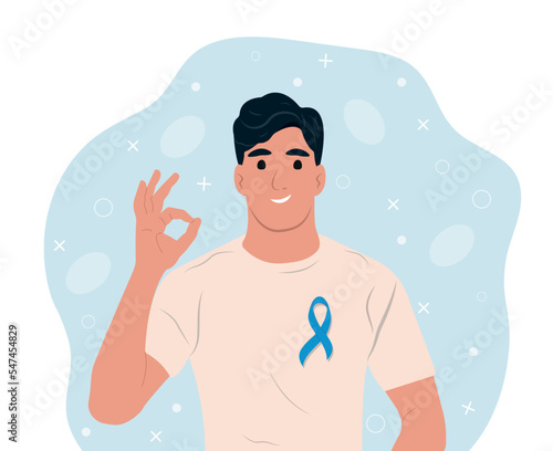 The tape is informed about global diabetes. Vector illustration.