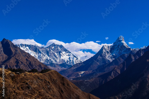 Everest Base Camp and Amadablam Trekking in the Himalayas of Solukhumbu,Nepal © Jasper Neupane