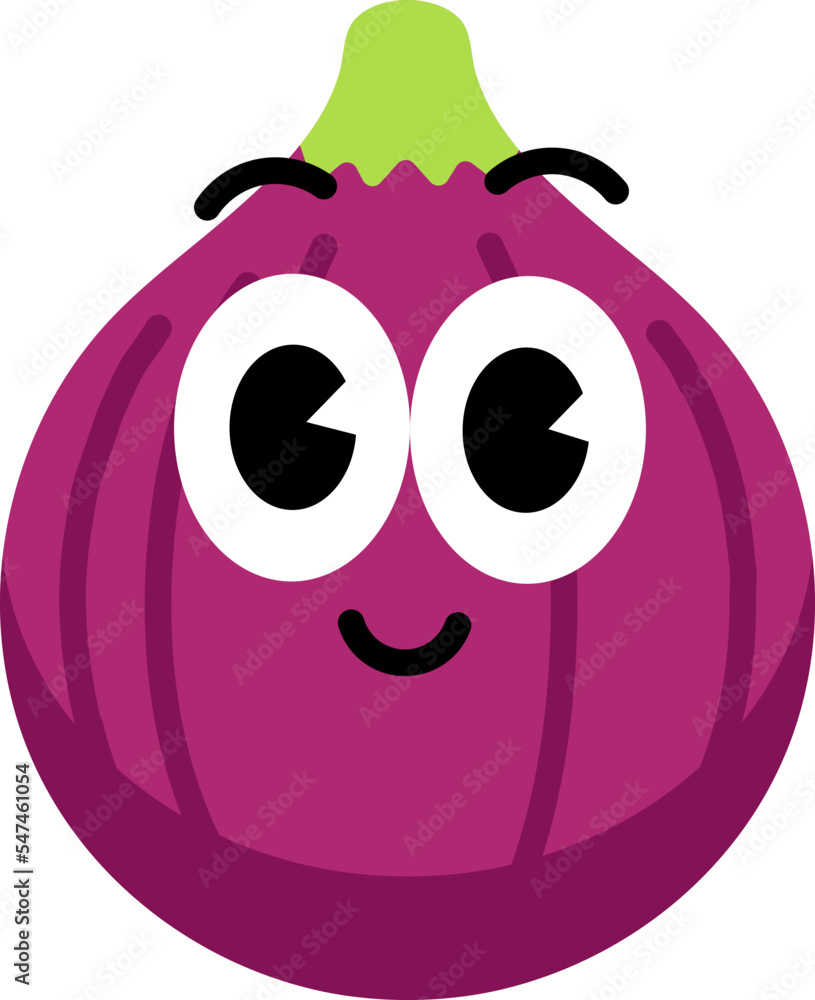 Fototapeta premium Figs face cute 