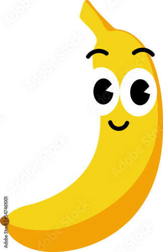 Banana face cute 