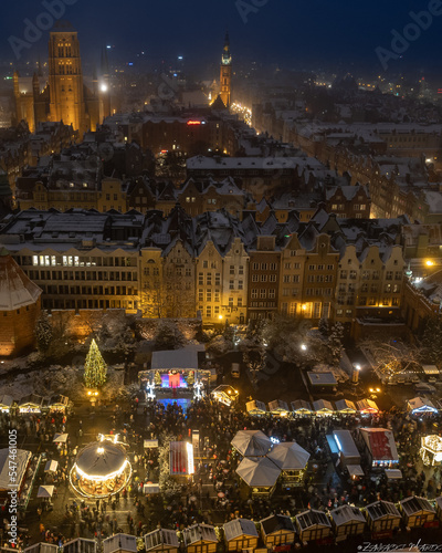 Christmas market in gdansk