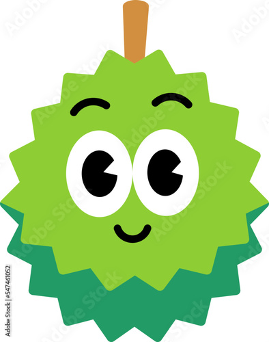 Durian face cute 