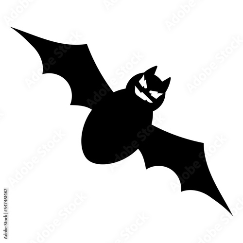 Scary Face Bat