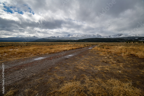 landscape in the mountains