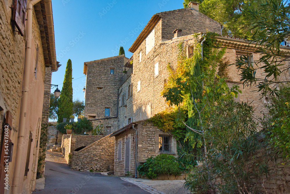 Wunderschönes Dorf Gould im Luberon in der Provence