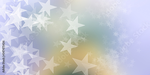abstract background with stars bokeh design