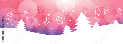 sfondo, natale, regali, alberi, bosco, foresta