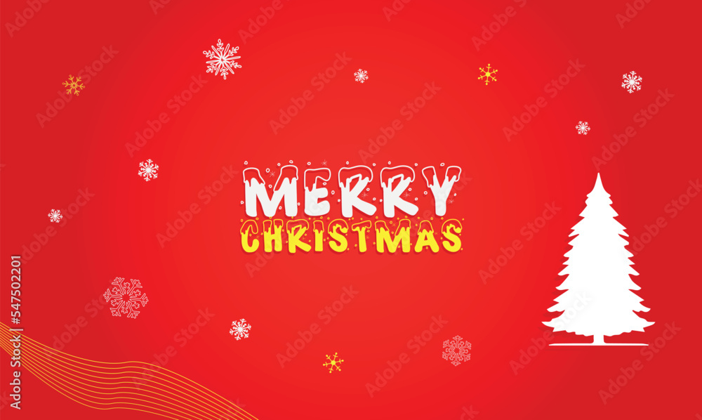 Merry Christmas background with fir tree and lines. modern design Merry Christmas background with fir tree and lines. modern design