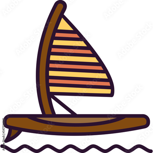 Windsurfing Icon