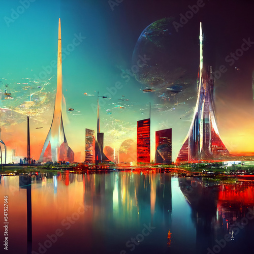 Future city concept, Architecture of the future