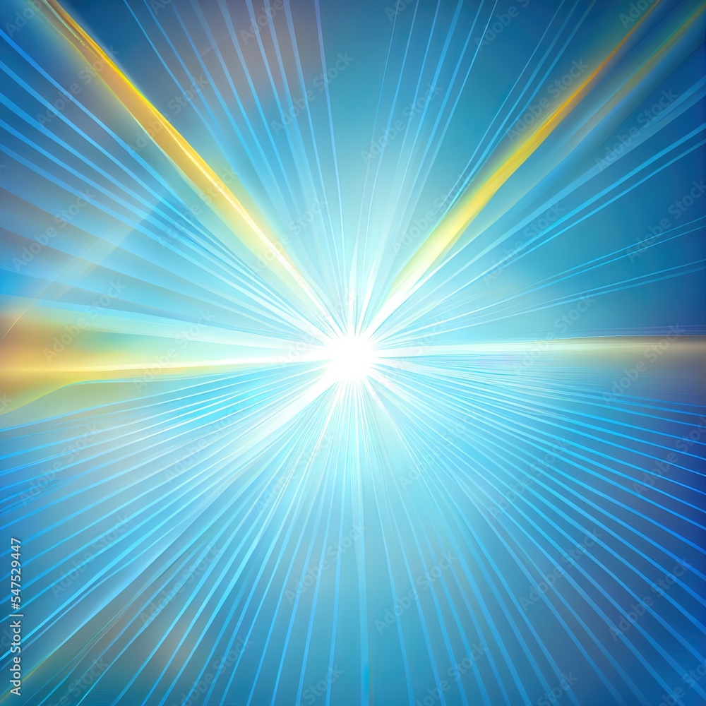 Obraz premium Design natural lens flare. Rays background