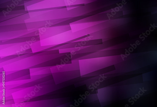 Dark Pink vector layout with lines, rectangles.
