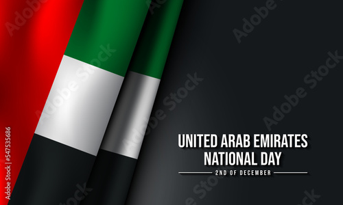 United Arab Emirates National Day Background Design.