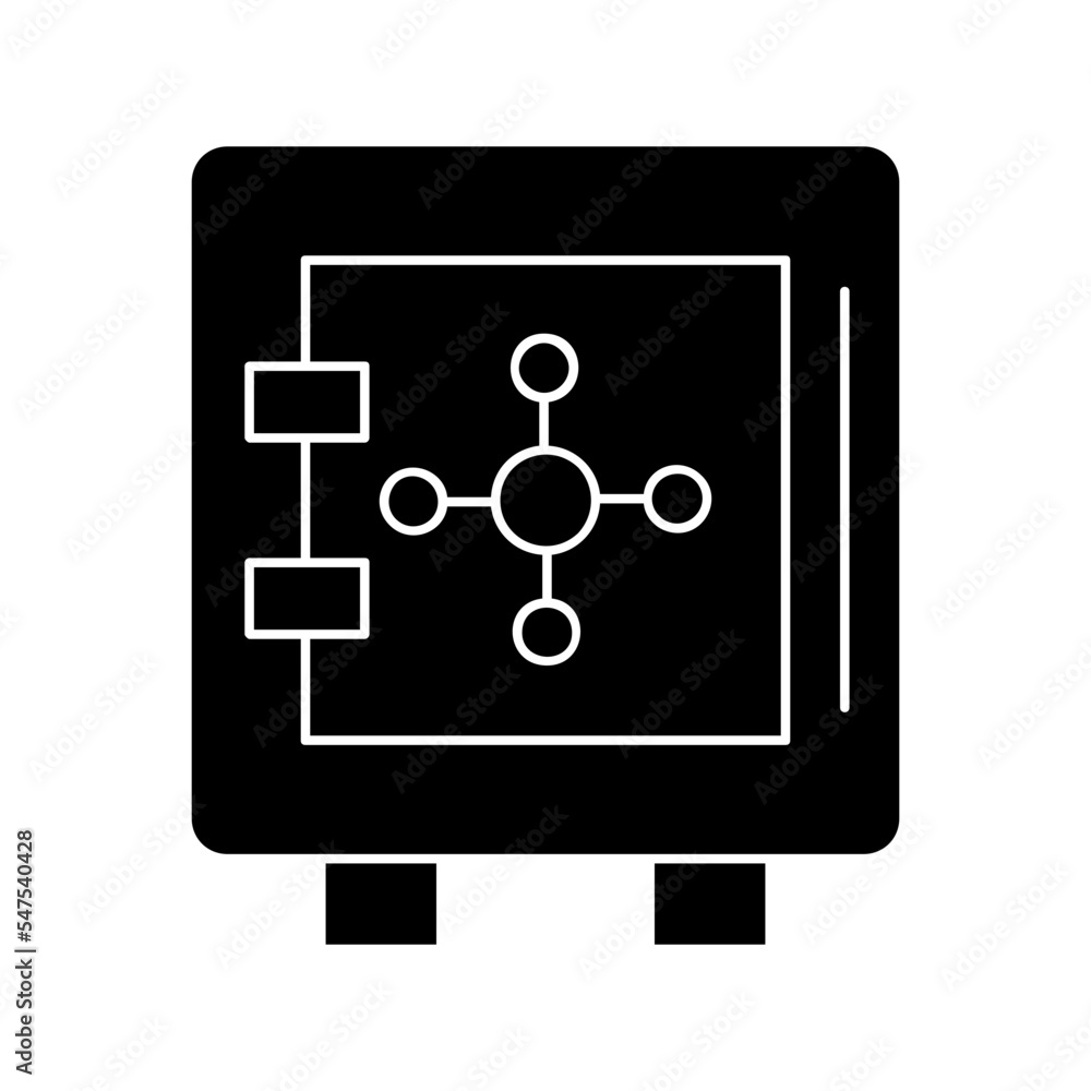 Fototapeta premium Safe Box Icon