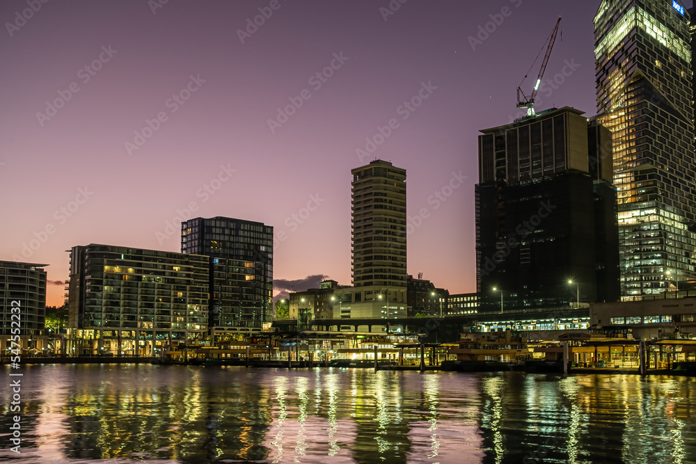 Sydney City dawn
