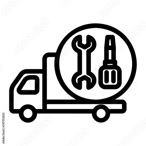 truck servis icon
