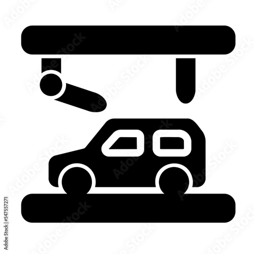 car manufacturing icon