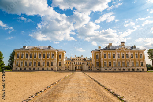 Rundale Palace in Latvia