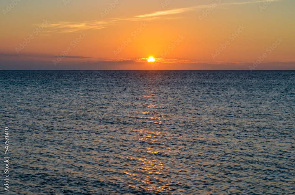Fototapeta premium playa celeste cielo azul caribe paraiso