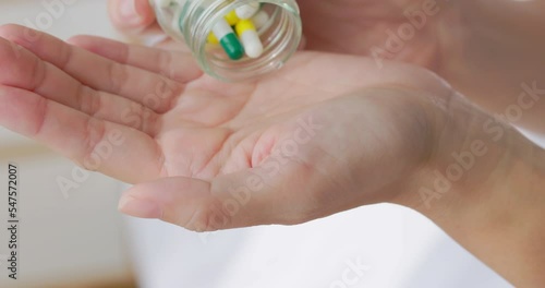 Wallpaper Mural woman take pill Torontodigital.ca