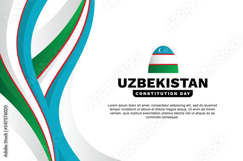 Uzbekistan Constitution Day Background Event