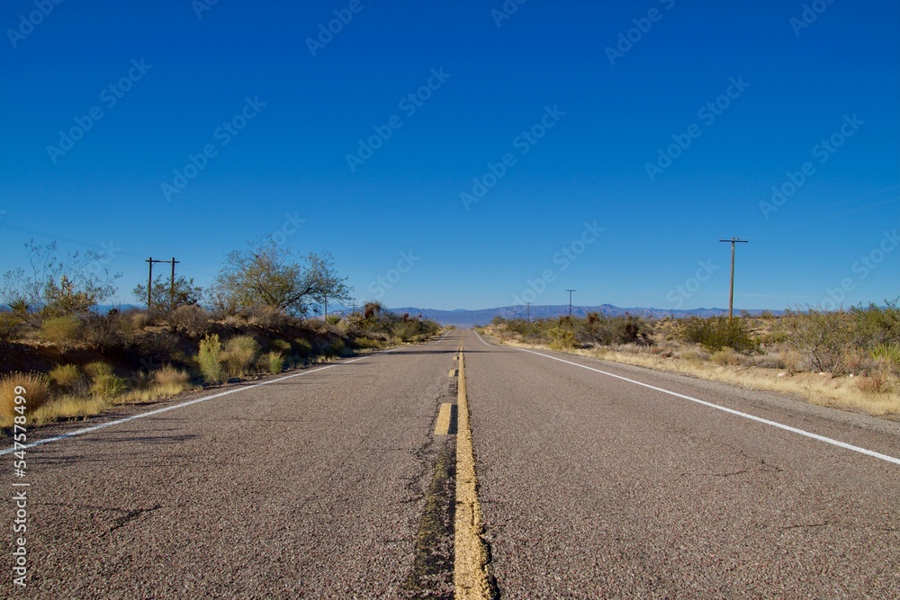 Fototapeta premium road in the desert