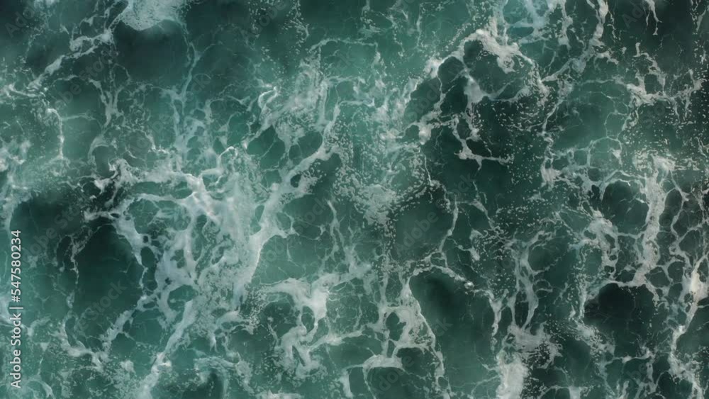 High-angle view of waves, Asia High-angle view of waves, Asia