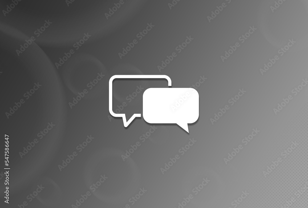 Fototapeta premium Testimonials icon