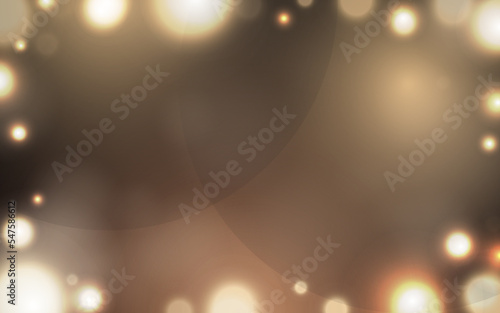 Golden gentle luxury bokeh soft light abstract background, Vector eps 10 illustration bokeh particles, Background decoration