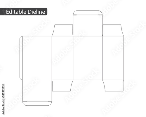 box dieline ,die-line design,die-line template,packaging dieline, 