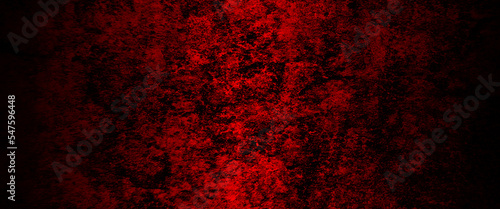 Black and red grunge texture, scary red black scary background, Natural pattern dark red concrete wall for background, scary red wall, dirty dark concrete cement texture for background.