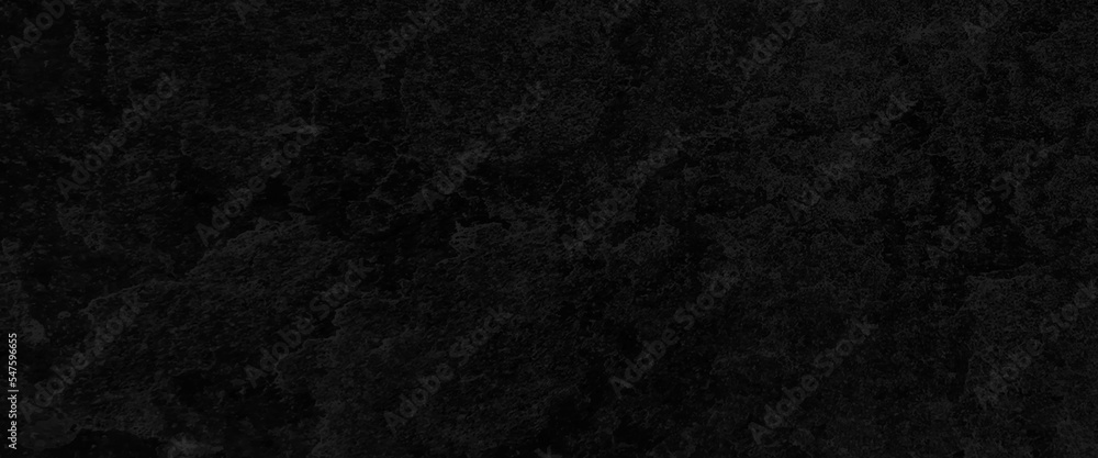 Fototapeta premium Black or dark gray rough grainy stone texture background, Stone black texture background. Dark cement, concrete grunge. Tile gray, Marble pattern, Wall black background.